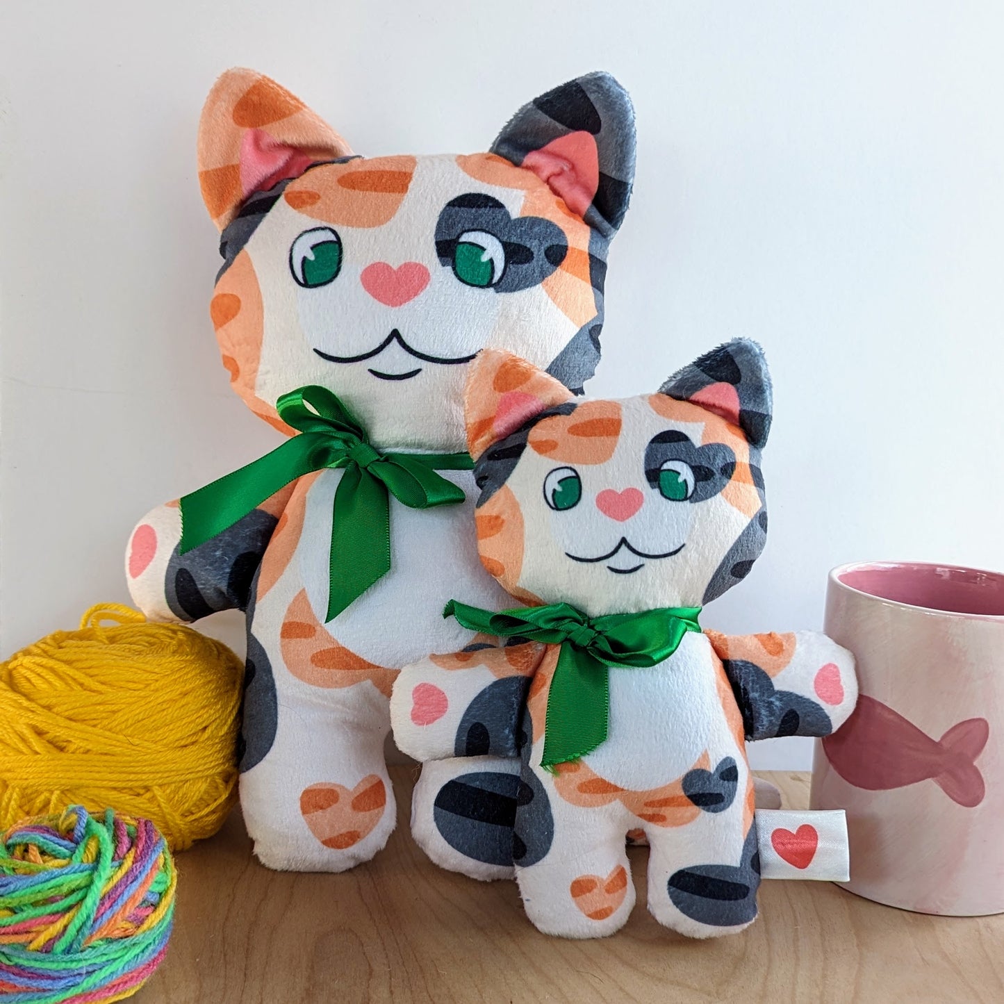 Calico Cat Plushie