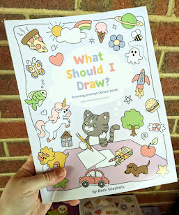 What Should I Draw? Drawing Prompt Sketch Book
