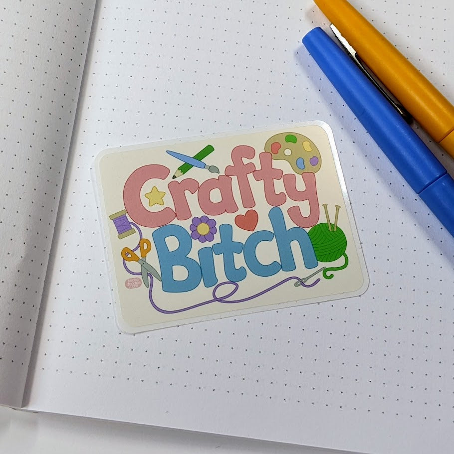 Crafty B*tch Sticker