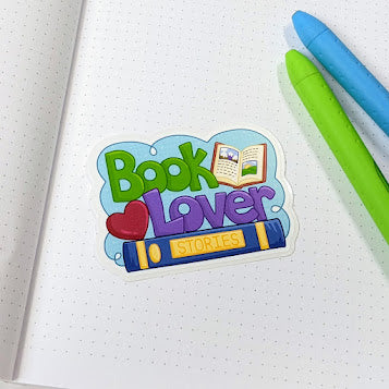 Book Lover Sticker