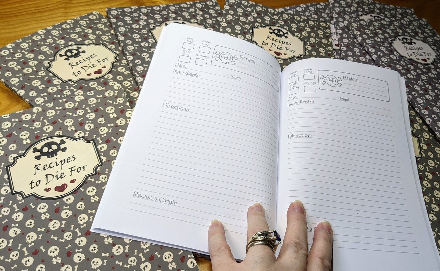Recipes To Die For Recipe Journal
