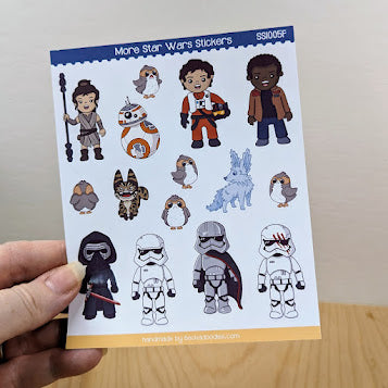 Star Heroes Sequel Sticker Sheet