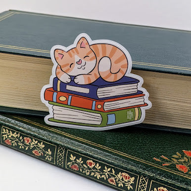 Ginger Cat Books Sticker