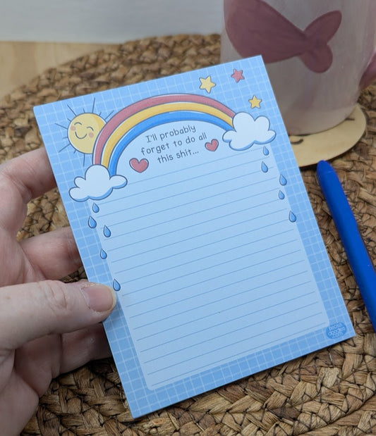 I'll Probably Forget To Do List Notepad