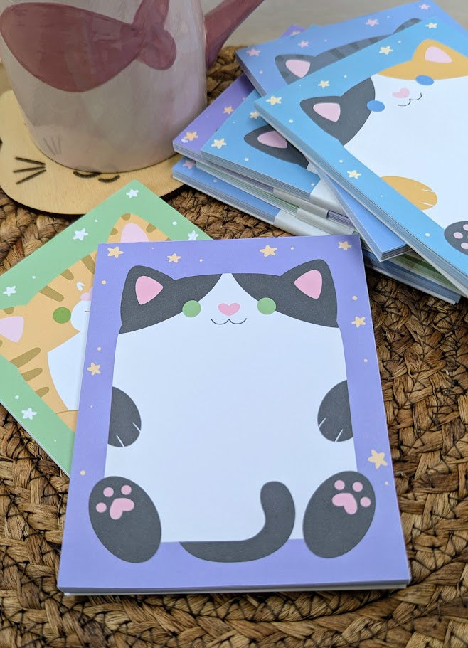Chubby Cats Notepad