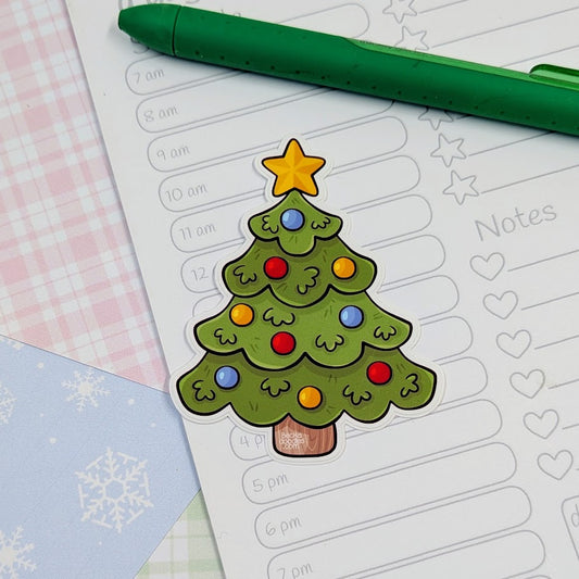 Christmas Tree Sticker