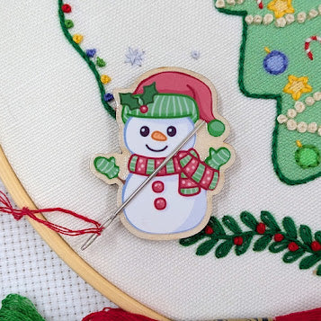 Snowman Needle Minder