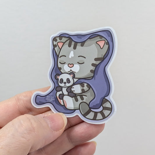 Sad Cat Sticker