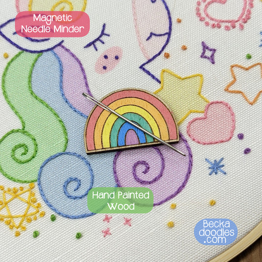 Painted Rainbow Needle Minder