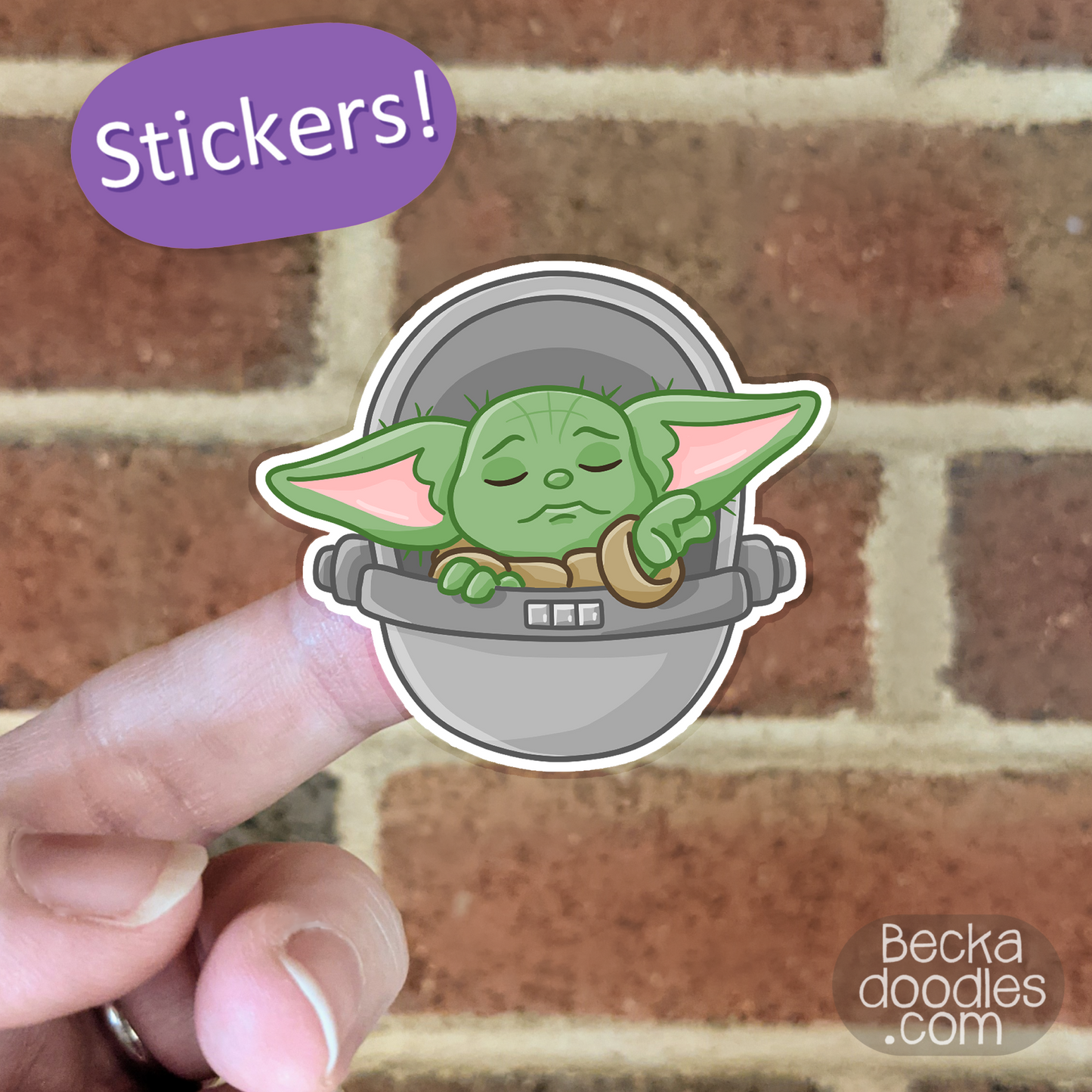 Baby Alien Stickers