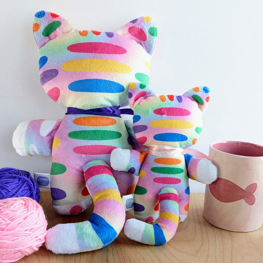 Rainbow Cat Plushie