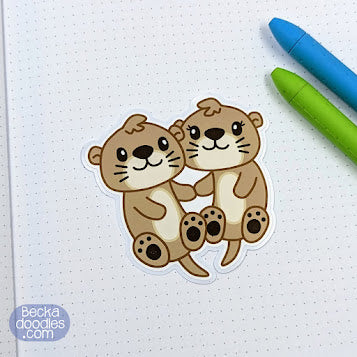 Significant Otters Sticker