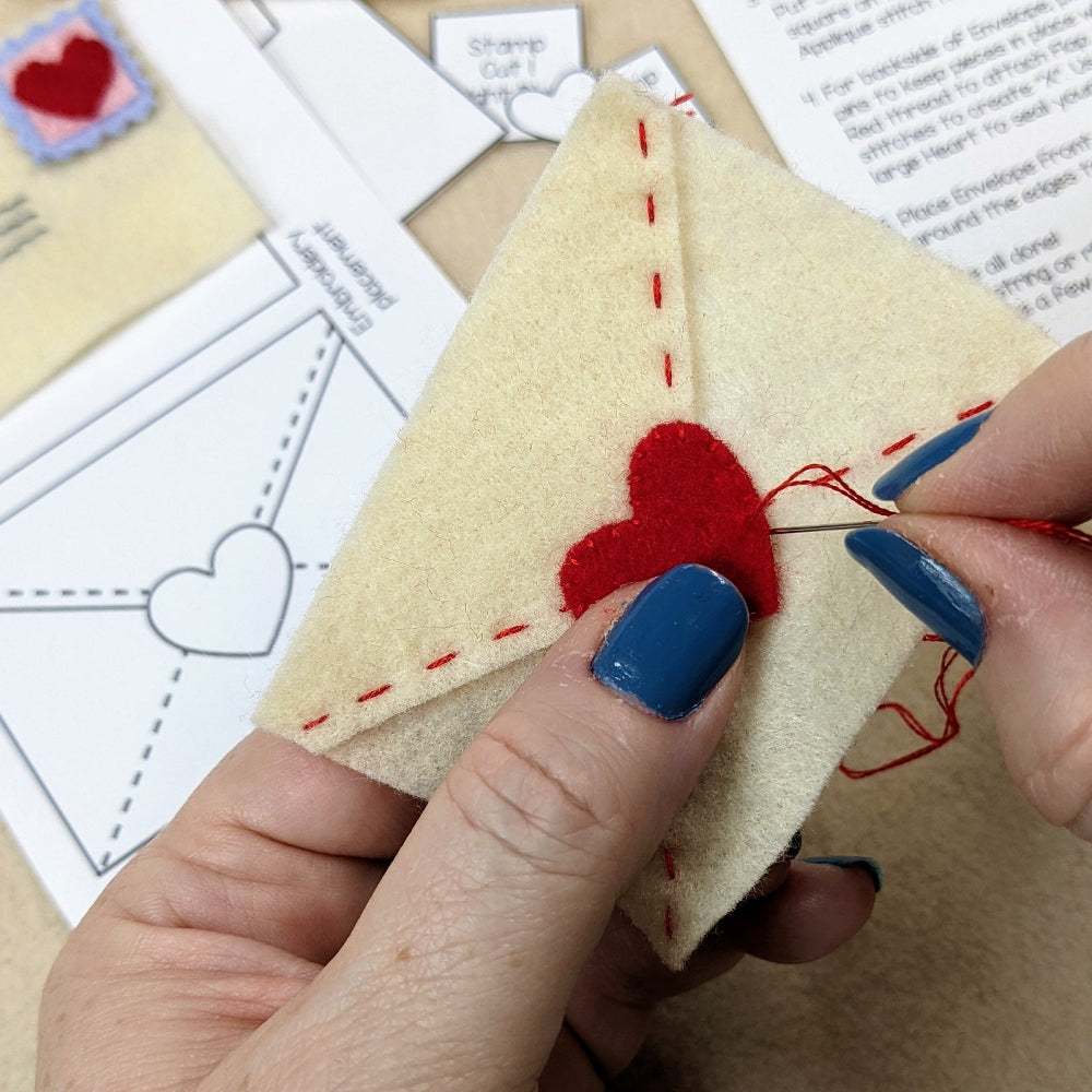 Love Letter Felt Sewing Pattern