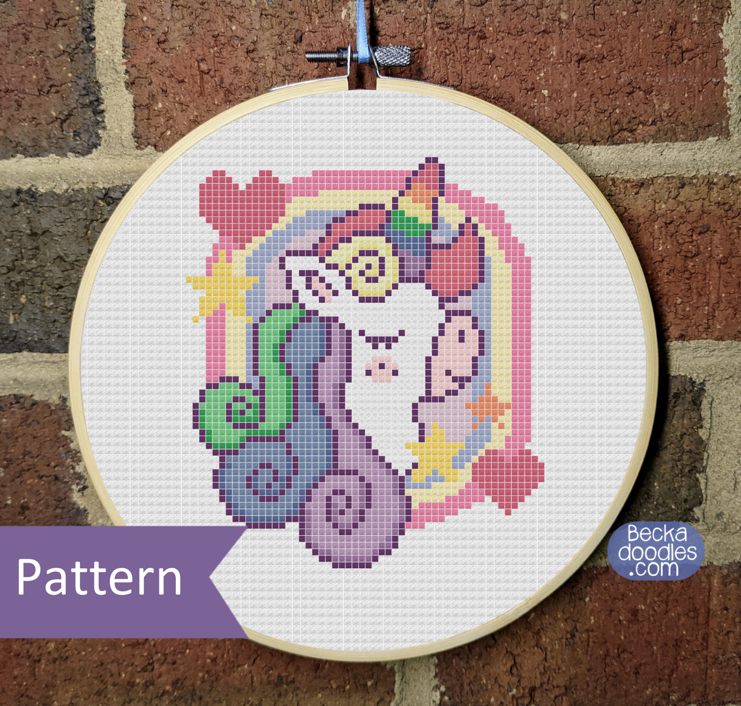 Unicorn Daydreams Cross Stitch Pattern