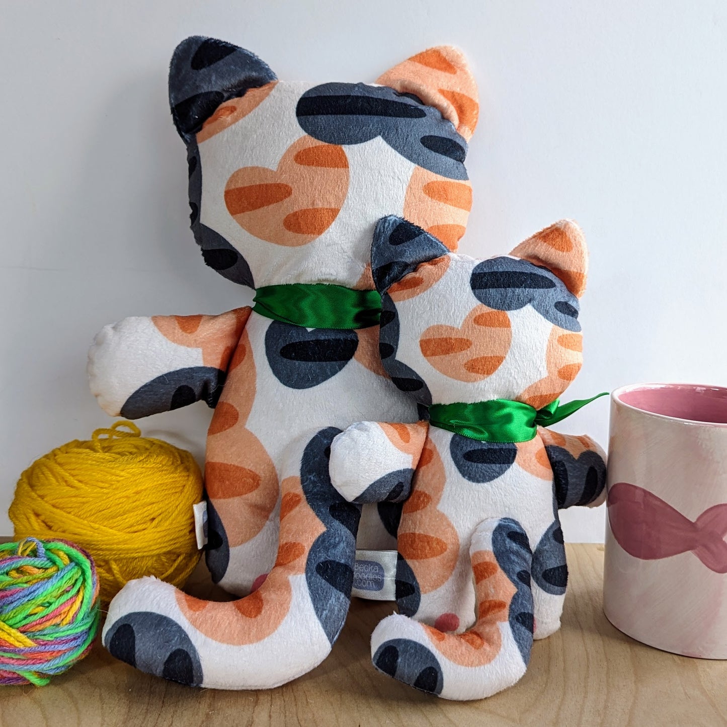Calico Cat Plushie