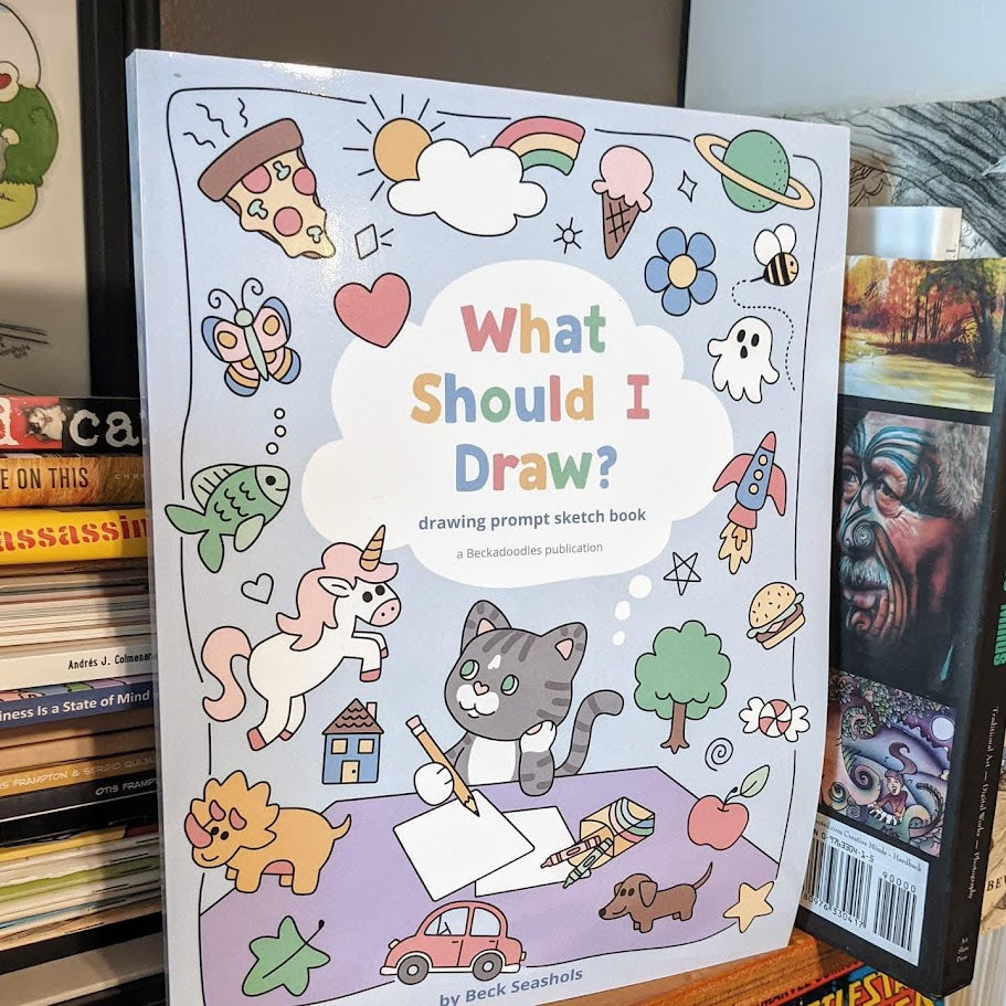 What Should I Draw? Drawing Prompt Sketch Book