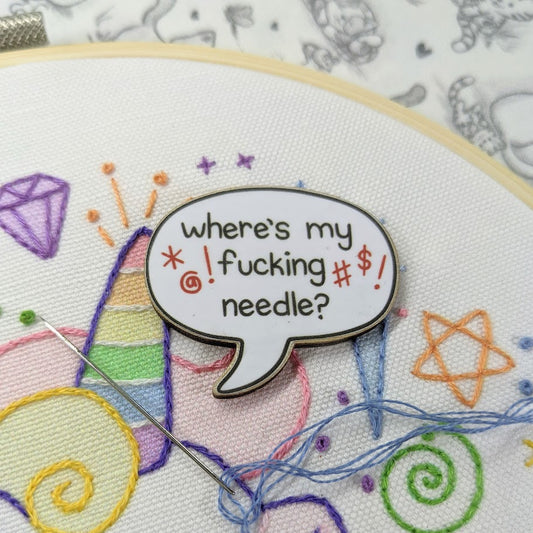 Where's My F*ing Needle? Needle Minder