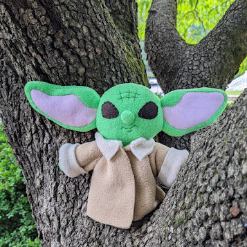 Baby Green Alien Plushie