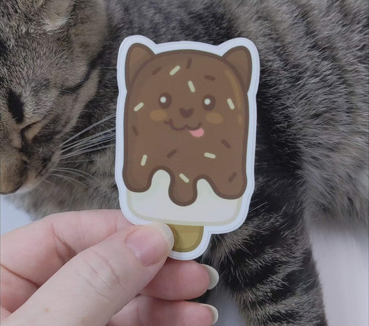 Catsicle Sticker