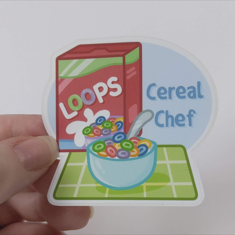 Cereal Chef Sticker