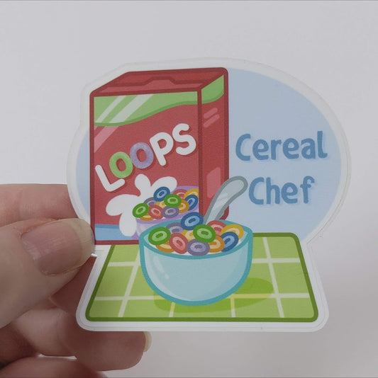 Cereal Chef Sticker