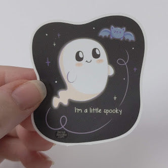 I'm a Little Spooky Ghost Sticker