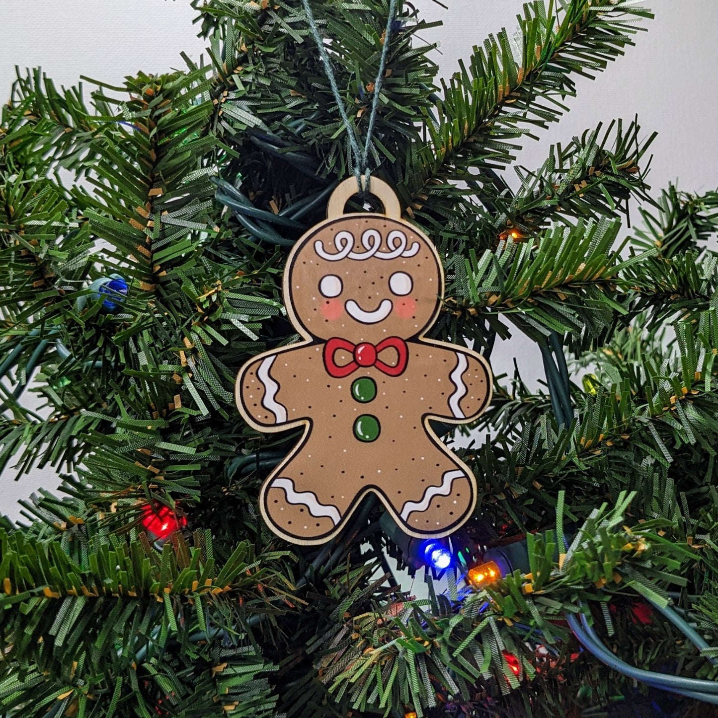 Christmas Tree Wood Ornaments