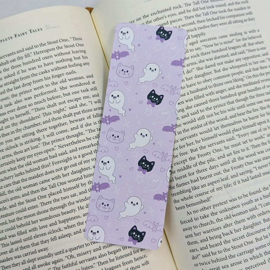 Spooky Cute Paper Bookmark