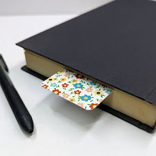 Summer Floral Paper Bookmark