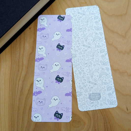 Spooky Cute Paper Bookmark