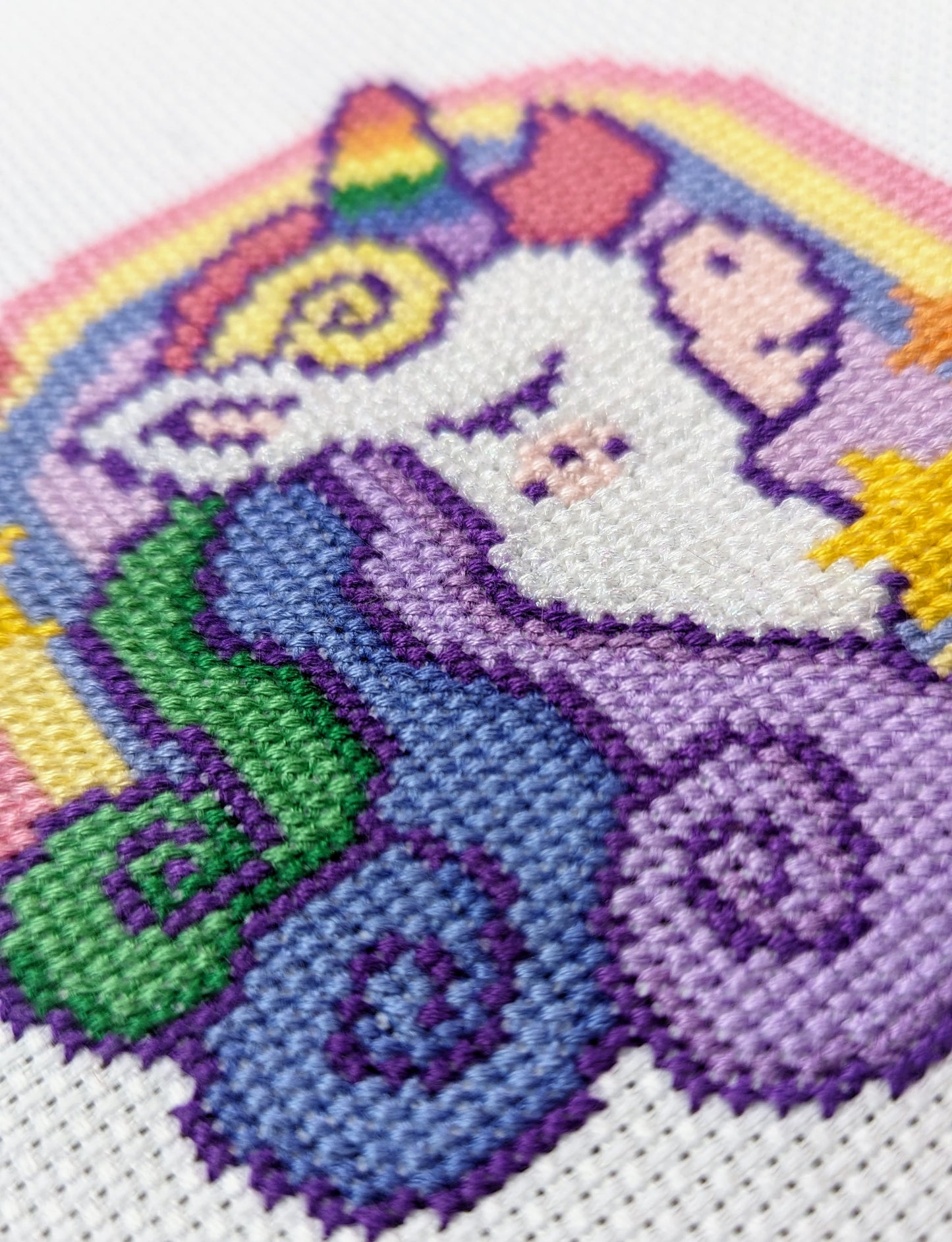 Unicorn Daydreams Cross Stitch Pattern
