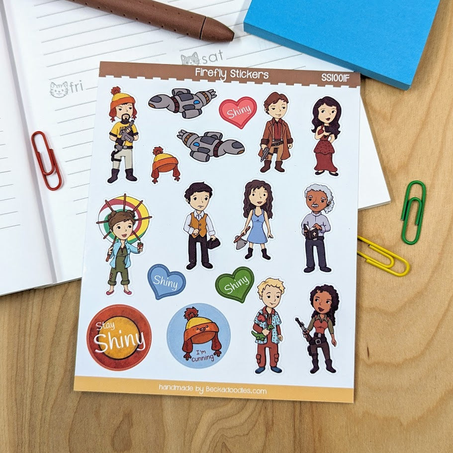 Firefly Sticker Sheet