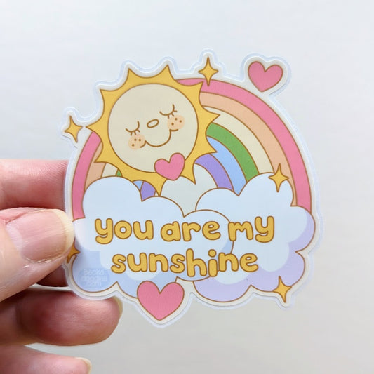 You Are My Sunshine Sticker