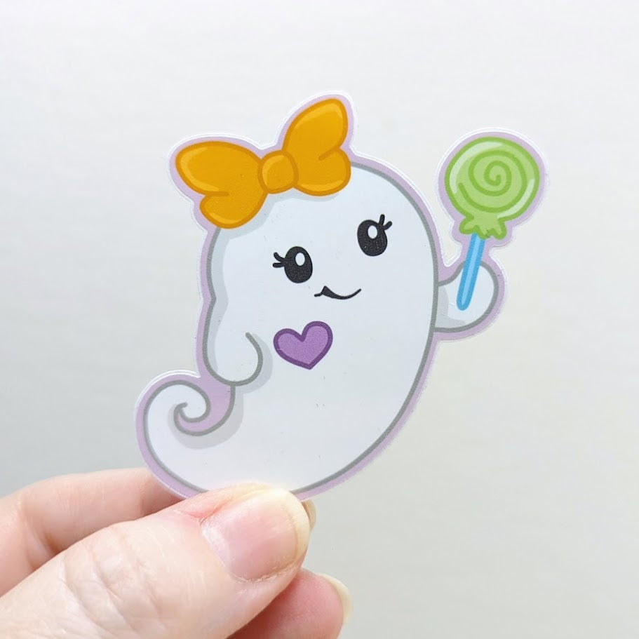 Ghost Couple Sticker