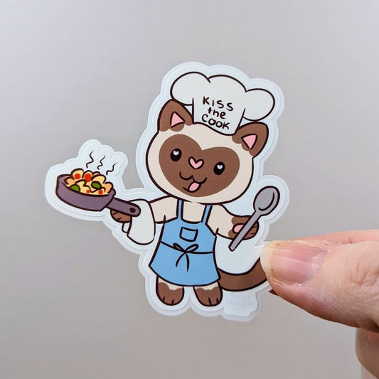 Chef Cat Sticker