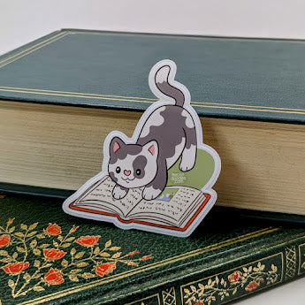 Inside Story Cat Sticker