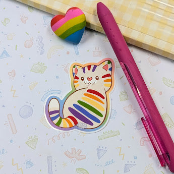 Rainbow Cat Sticker