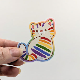 Rainbow Cat Sticker