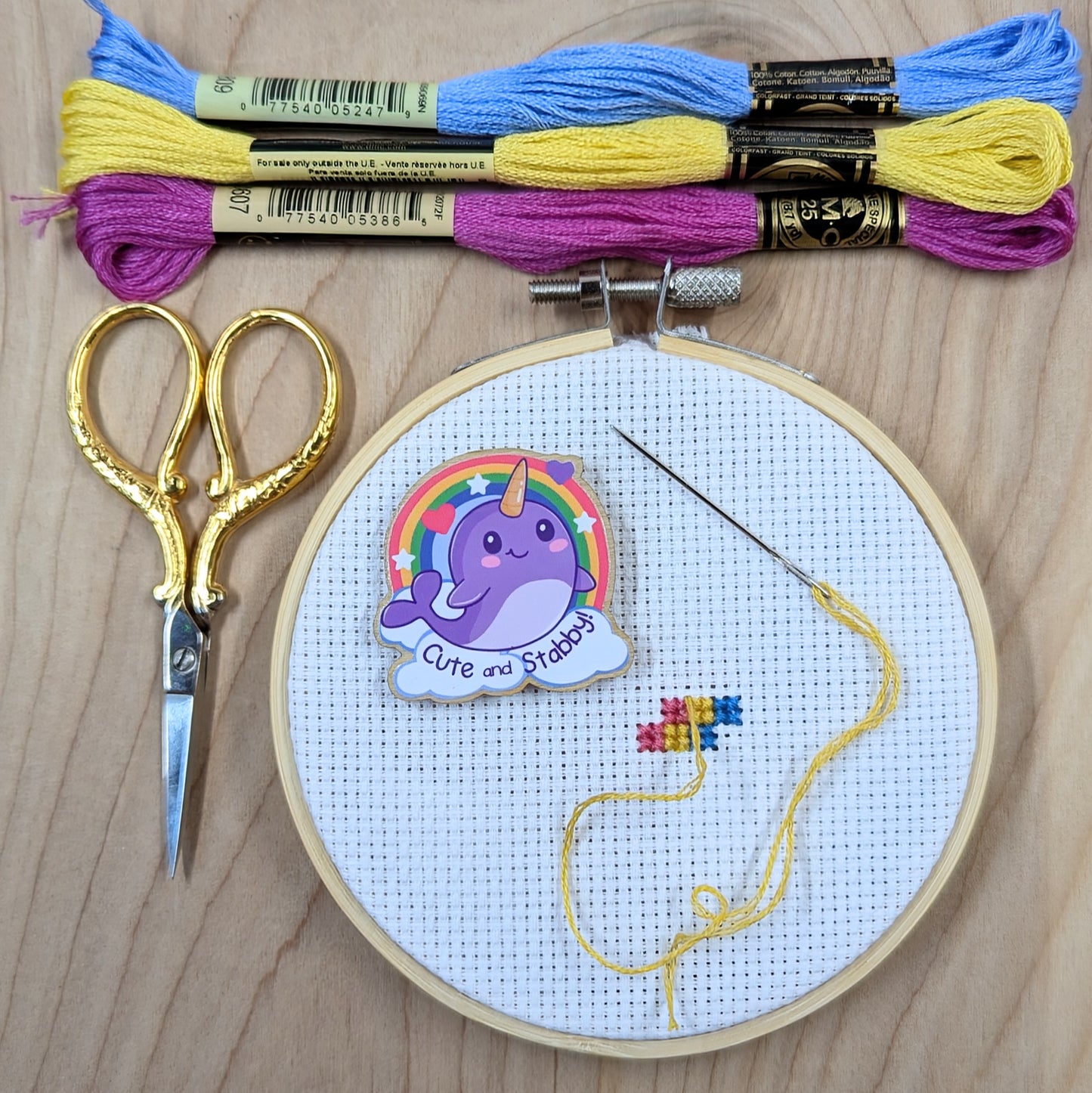 Narwhal Needle Minder
