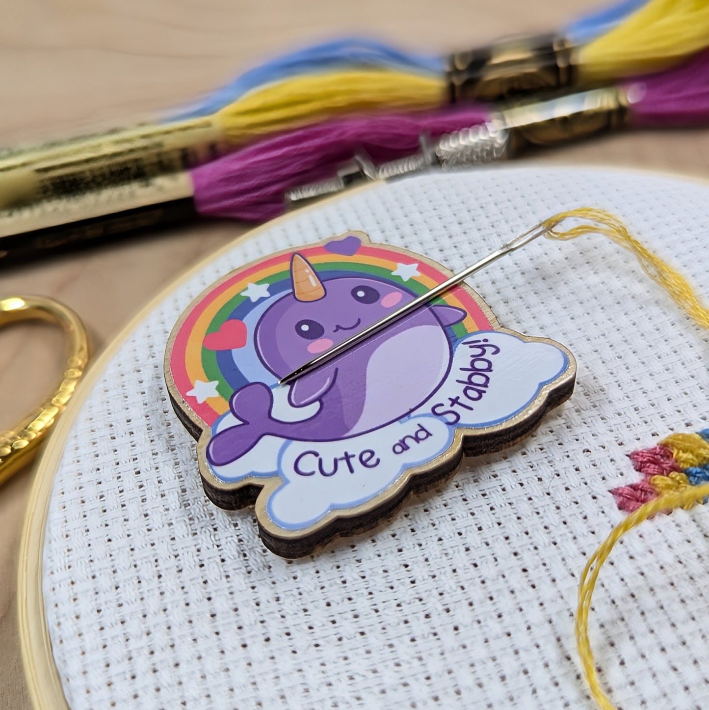 Narwhal Needle Minder
