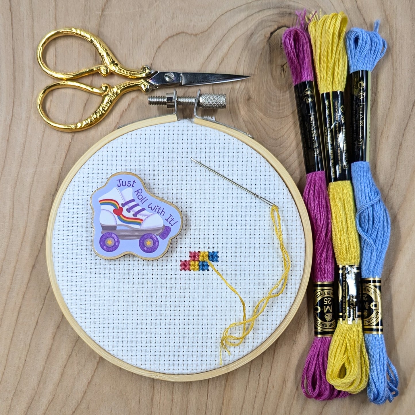 Roller Skate Needle Minder