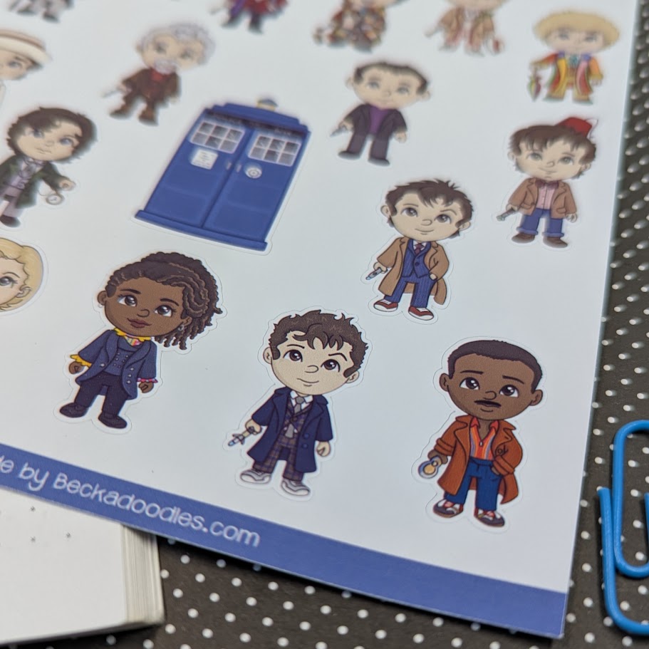 The Doctors Sticker Sheet