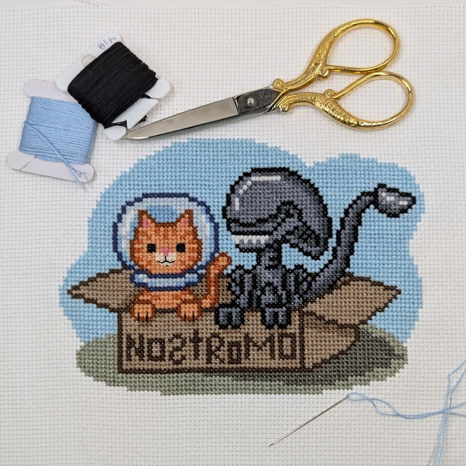 Best Friends Cross Stitch Pattern