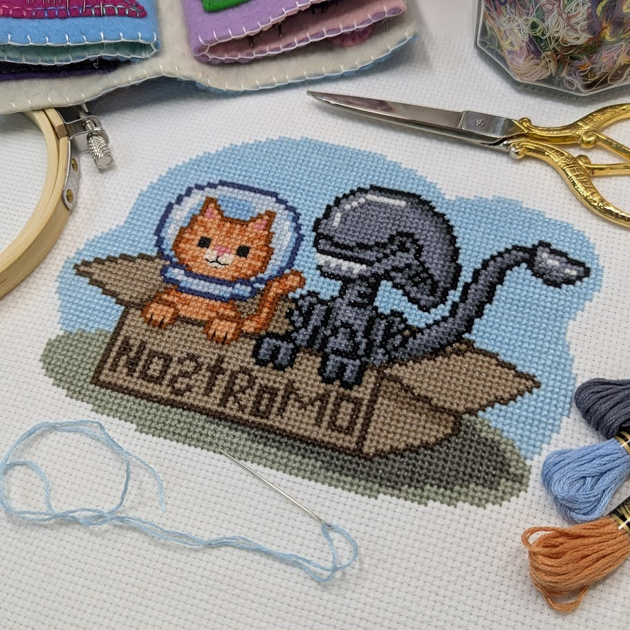 Best Friends Cross Stitch Pattern