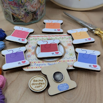 Rainbow Bobbin Needle Minder
