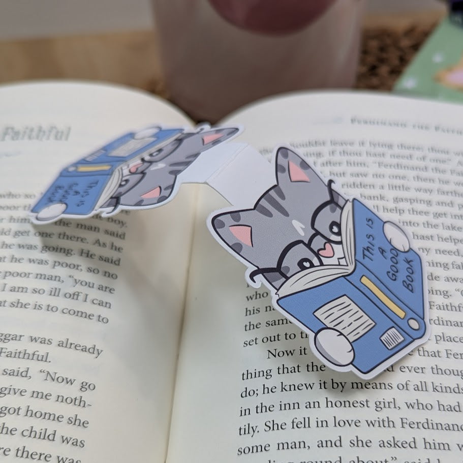 This Is A Good Book Magnetic Bookmark