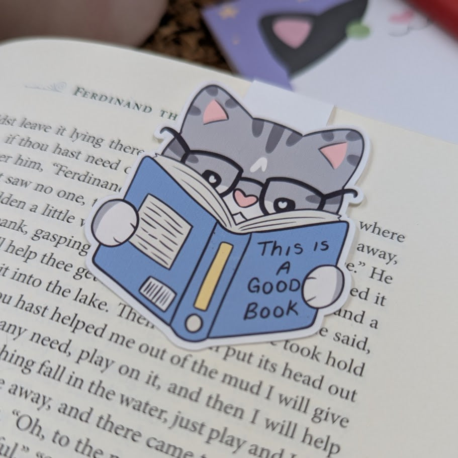 This Is A Good Book Magnetic Bookmark