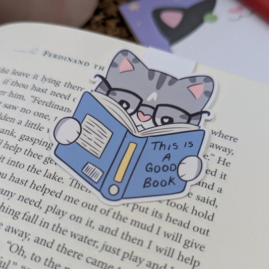 This Is A Good Book Magnetic Bookmark