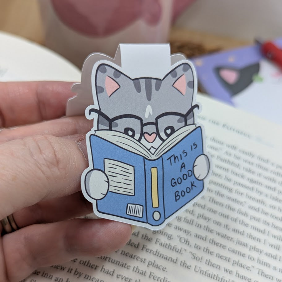 This Is A Good Book Magnetic Bookmark