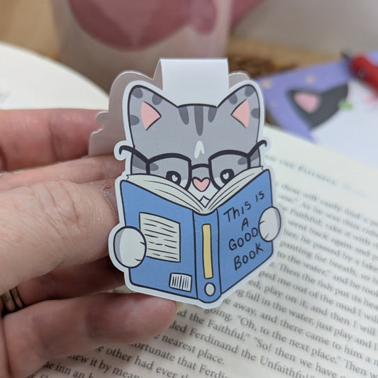 This Is A Good Book Magnetic Bookmark